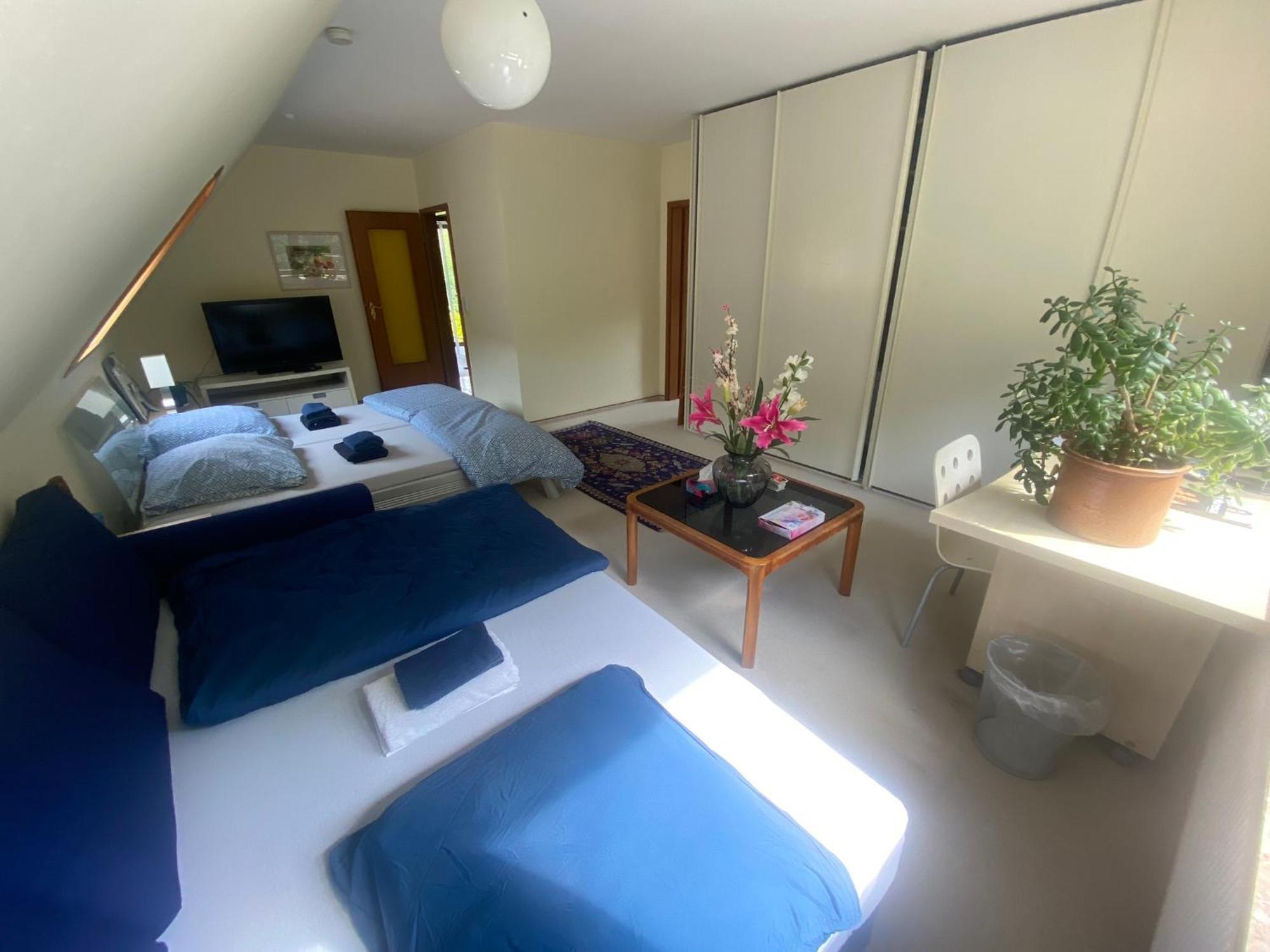 Gartenblick-Oase: Obergeschosswohnung In 함브루크 외부 사진