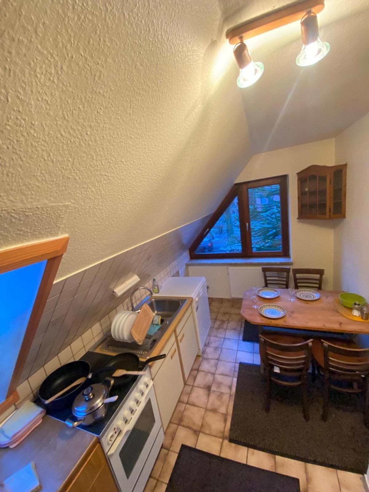 Gartenblick-Oase: Obergeschosswohnung In 함브루크 외부 사진