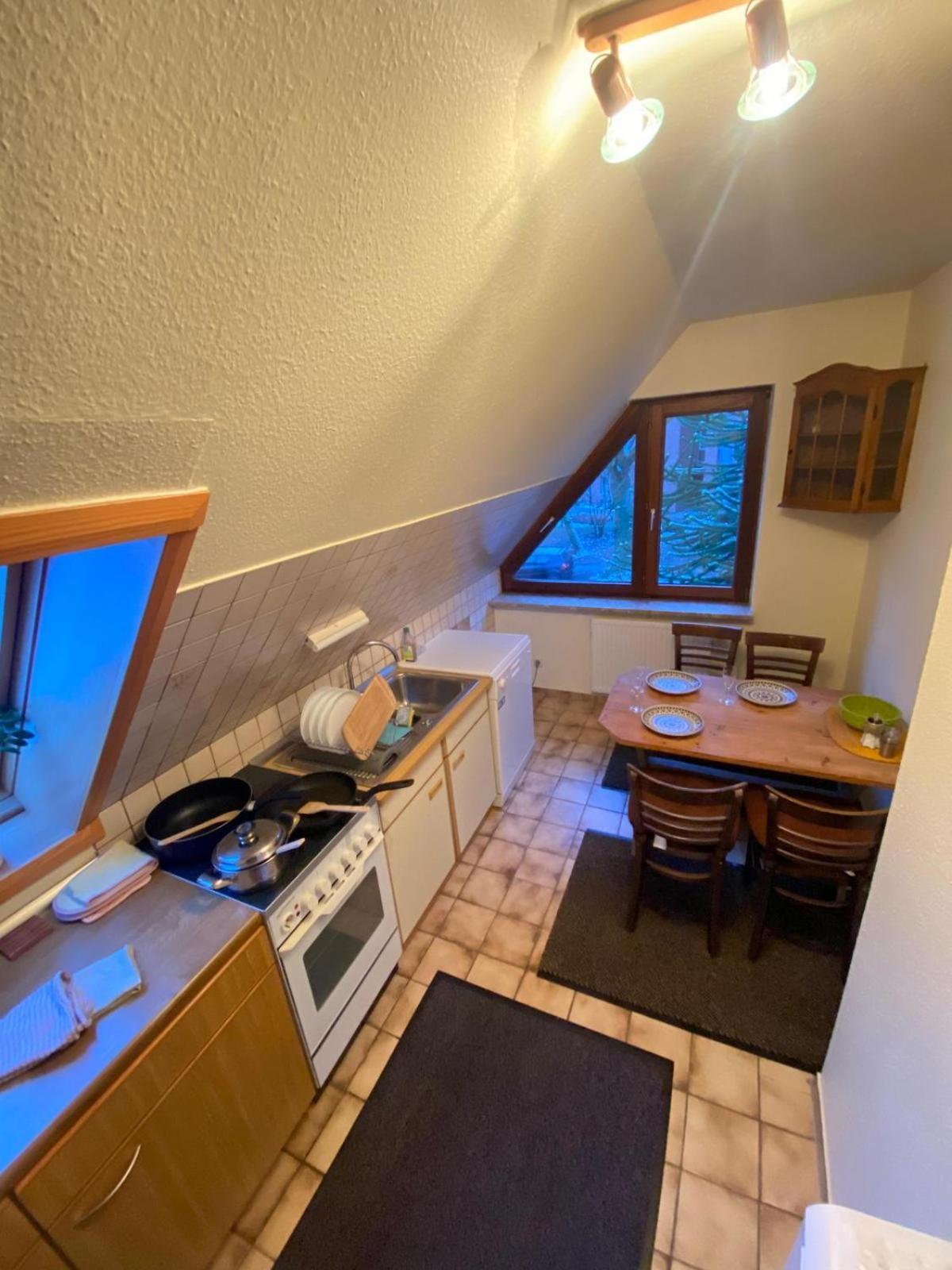 Gartenblick-Oase: Obergeschosswohnung In 함브루크 외부 사진