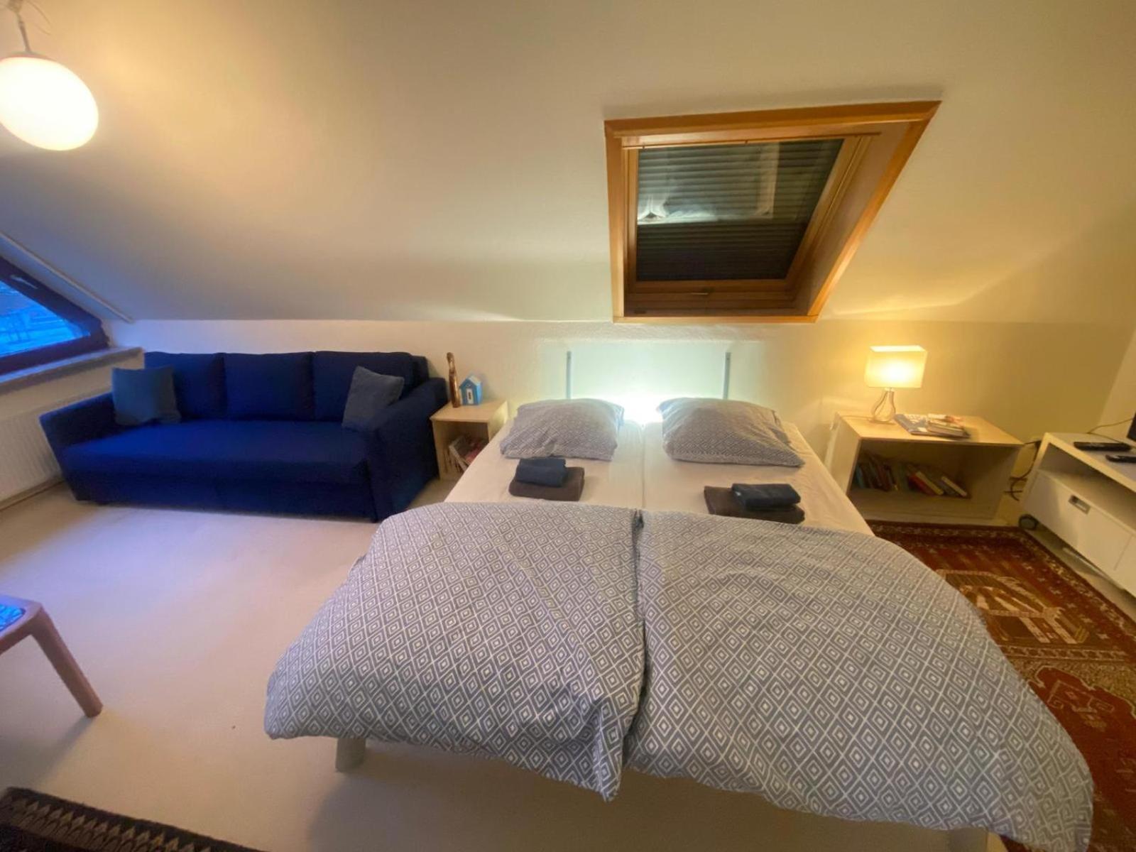 Gartenblick-Oase: Obergeschosswohnung In 함브루크 외부 사진